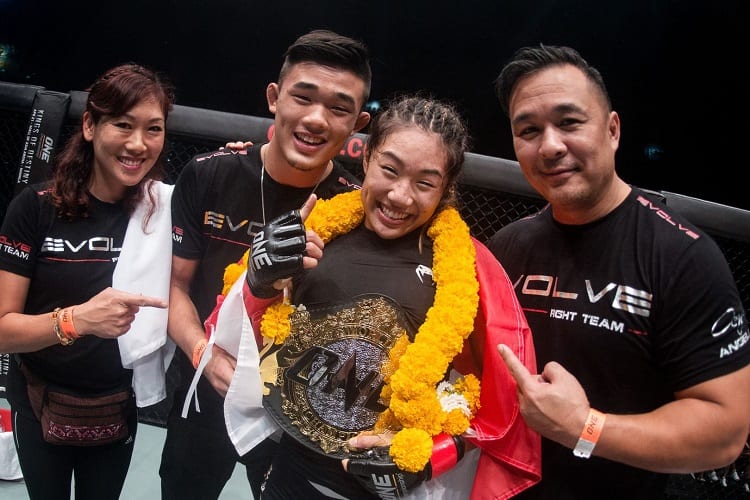 Female MMA Fighter Support