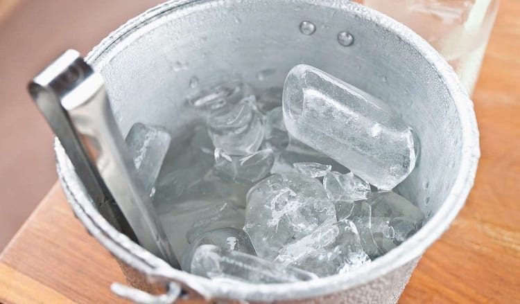 Ice In Bucket