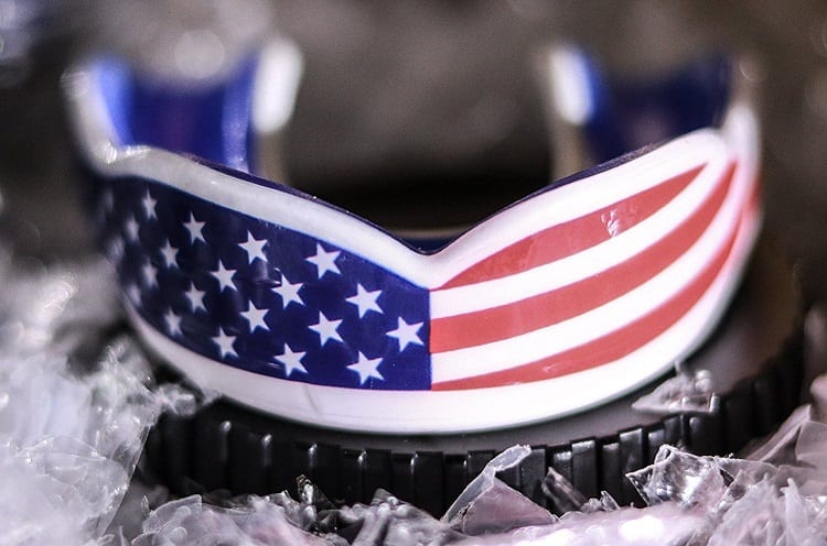 American Flag Mouth Guard