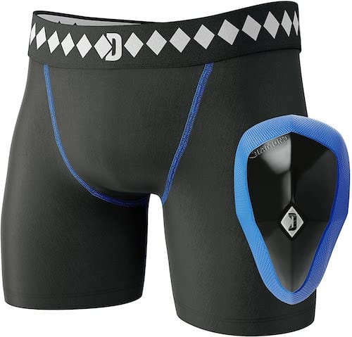 Diamond MMA Groin Cup with Compression Shorts