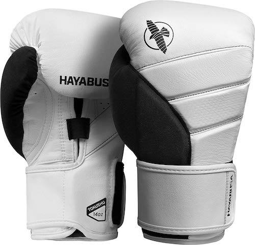 Hayabusa T3 Boxing Gloves White